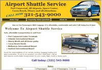 Click Here For Airport Shuttle